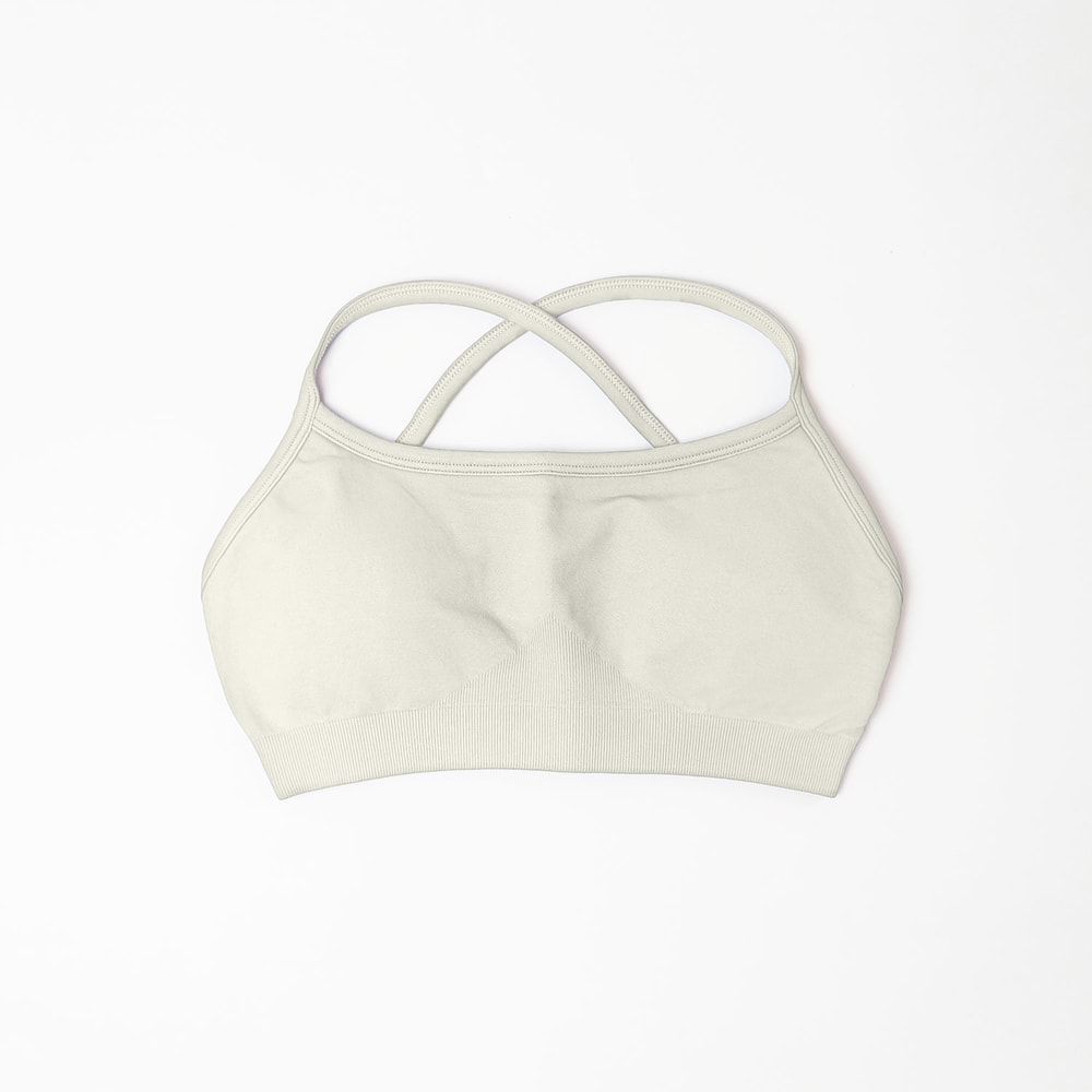 Sports Bra Seamless Yoga Top for Women, Fitness Gym Activewear, Push-up Workout Cross-Back Fitness Running Underwear