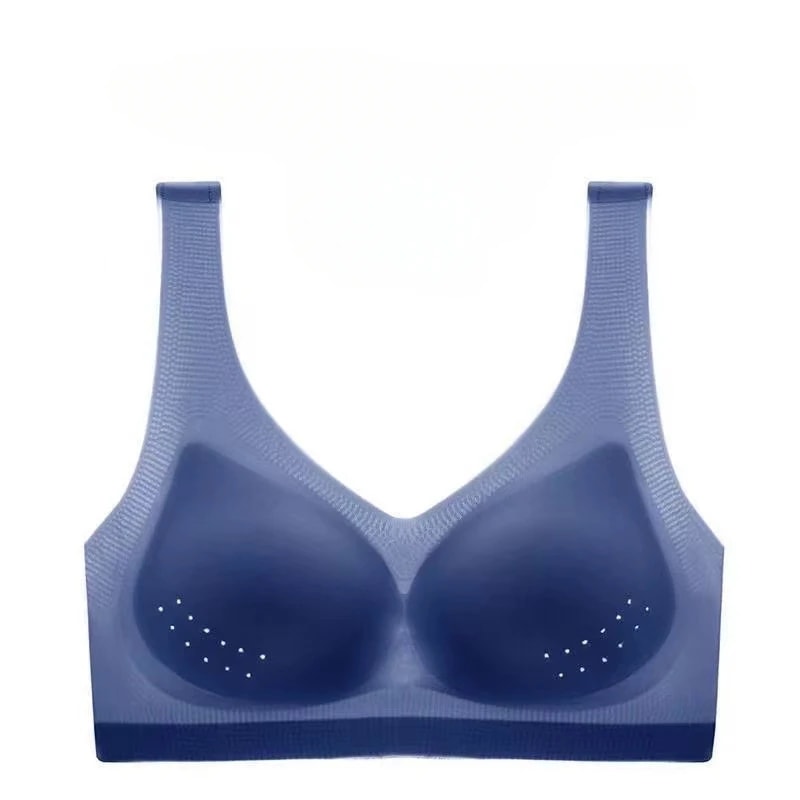 Seamless Wireless Bra for Women, Ultra-Thin Breathable Sleep Bralette, Plus Size Summer Sports Bra Vest Underwear Top