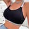 Sexy Ribbed Sportswear Fitness Women Underwear, Yoga Tanks Top, Backless Lingerie, Lady Bras, Comfortable Push Up Chic B