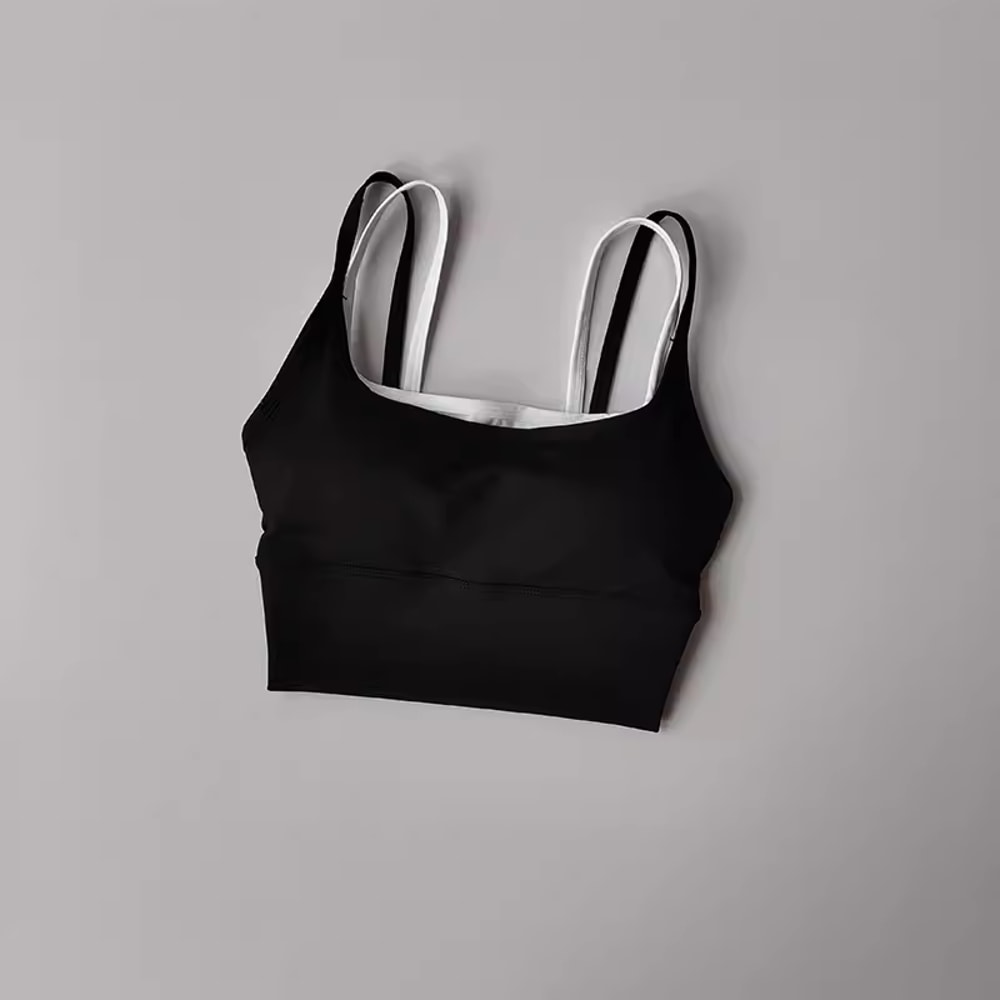 Sports Bra for Women, Gym Vest Yoga Beauty, Black Tube Top, Running Sports Bra, Fitness Yoga Crop Top, Sexy Sport Bra