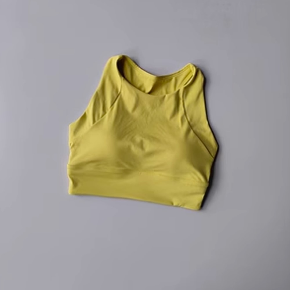 All-in-one Shock-proof Sports Vest, Breathable Running Vest, Full-cup Yoga Bra, Summer Gym Clothing, Compact Fitness Bra