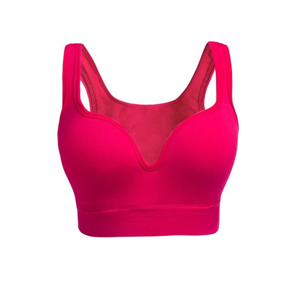 Women Wireless Sports Bra, Fitness Running Vest, Gym Workout Underwear, Padded Tops, Bralette, Breathable Brassiere