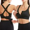 Sports Bra For Women, Front Zipper, Adjustable Strap, Shockproof Elastic, Fitness Athletic Brassiere, Slim Yoga Crop Top