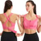 Sports Bra For Women, Front Zipper, Adjustable Strap, Shockproof Elastic, Fitness Athletic Brassiere, Slim Yoga Crop Top