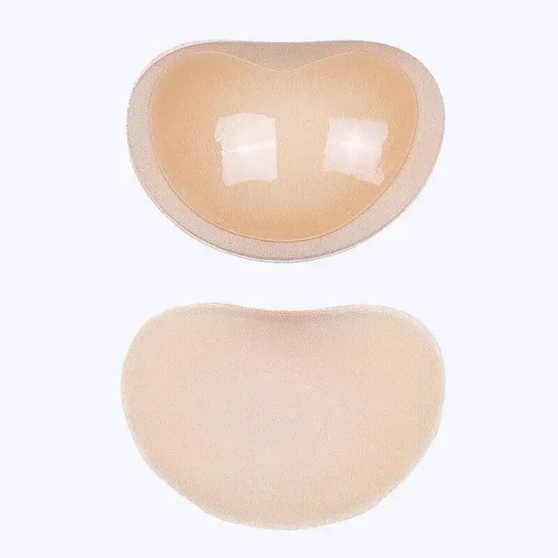 Silicone Bra Inserts, Breast Pads Sticky Push Up Bra Cup, Thicker Nipple Cover Patch, Bikini Inserts for Swimsuit Gifts