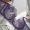Sexy Ultrathin Lace Bras Womens Push Up Bra Hollow Out Transparent Gathered Underwear French Elegan 2