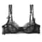 Sexy Ultrathin Lace Bras Womens Push Up Bra Hollow Out Transparent Gathered Underwear French Elegan 5