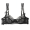 Sexy Ultrathin Lace Bras Womens Push Up Bra Hollow Out Transparent Gathered Underwear French Elegan 5
