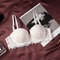 Sexy Ultrathin Lace Bras Womens Push Up Bra Hollow Out Transparent Gathered Underwear French Elegan 6