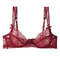 Sexy Ultrathin Lace Bras Womens Push Up Bra Hollow Out Transparent Gathered Underwear French Elegan 10