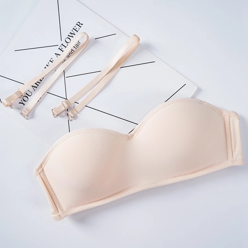 Women Invisible Bra Strapless Bralette 12 Cup Womens Underwear Seamless Party Wedding Sexy Lingerie 9