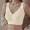 PushUp Bras For Women Nonwire Padded Bra Seamless Underwear Plus Size Vneck Bra Top Sexy Lingerie W 6