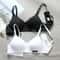 Cotton Underwear Women AB Cup Bra Wireless Gathered Comfort V Brassiere Push Up Lingerie Bralette F 1
