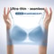 UltraThin Breathable Ice Silk Top Bra Womens Seamless Back Halter Vest Wrap Bra For Small Chest Com