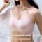 UltraThin Breathable Ice Silk Top Bra Womens Seamless Back Halter Vest Wrap Bra For Small Chest Com