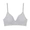 Women Wireless Bra Deep V Padded Bralette Sexy Trendy Stripe Knitting Bras Solid Ladies Underwear 6