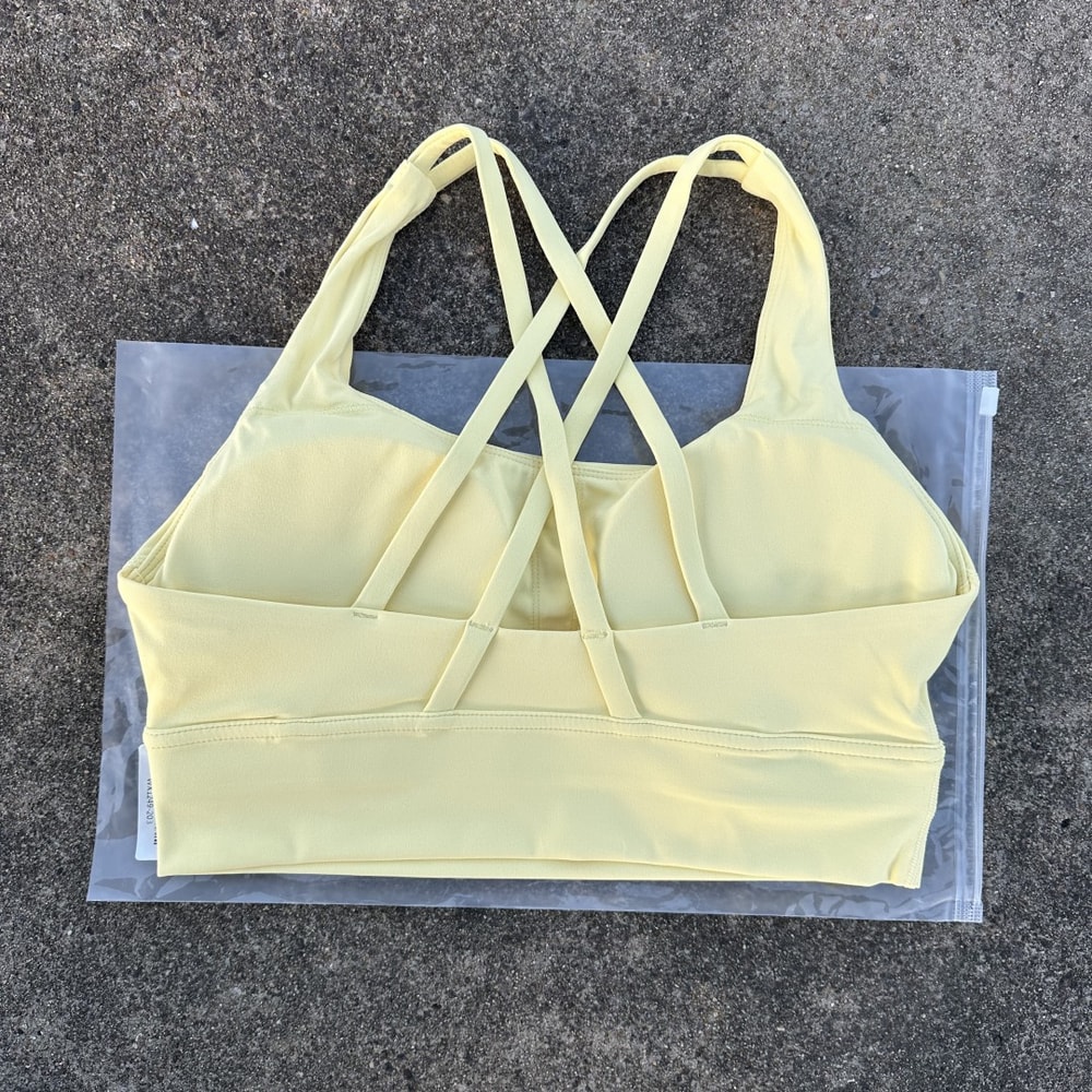 Solid Color Women Cross Back Fitness Sport Bra, High Strength Tight Top, Gym Yoga Underwear with Chest Pad, Comprehensiv