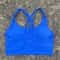 Solid Color Women Cross Back Fitness Sport Bra, High Strength Tight Top, Gym Yoga Underwear with Chest Pad, Comprehensiv