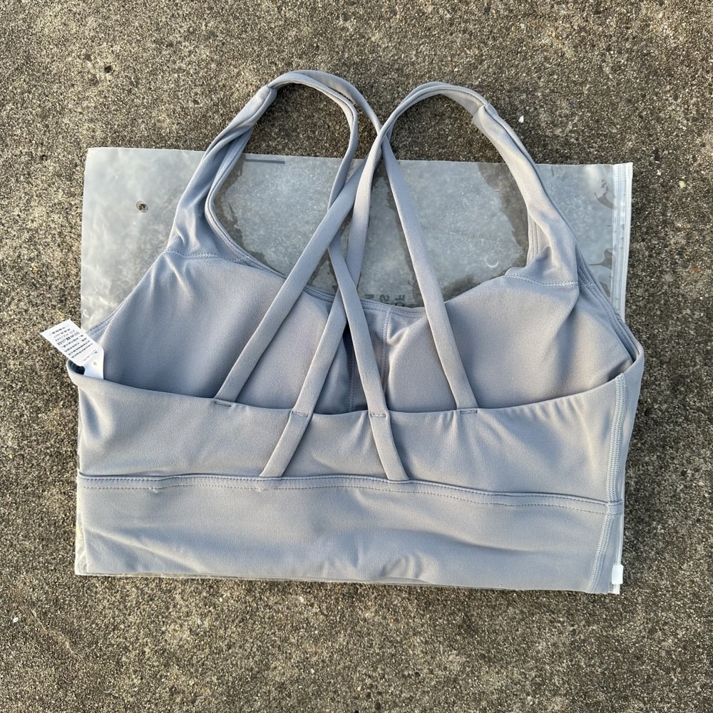 Solid Color Women Cross Back Fitness Sport Bra, High Strength Tight Top, Gym Yoga Underwear with Chest Pad, Comprehensiv