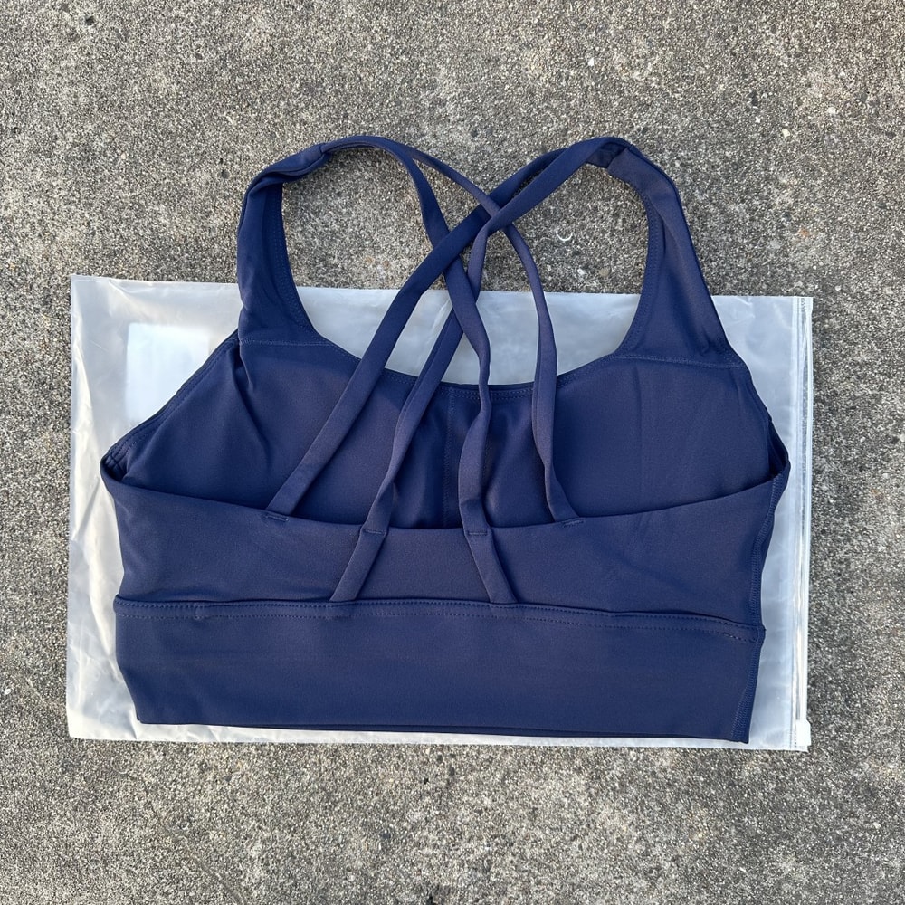 Solid Color Women Cross Back Fitness Sport Bra, High Strength Tight Top, Gym Yoga Underwear with Chest Pad, Comprehensiv