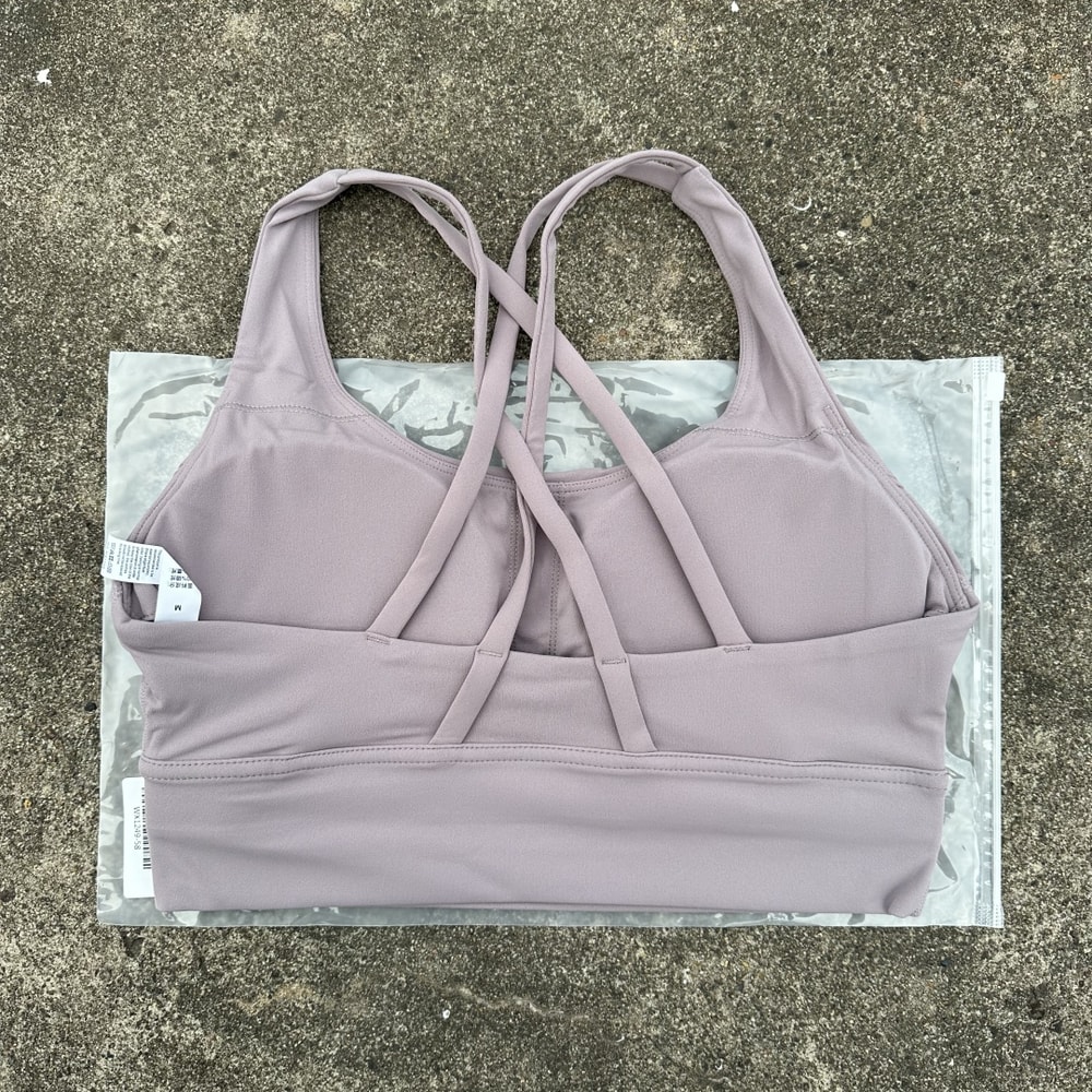 Solid Color Women Cross Back Fitness Sport Bra, High Strength Tight Top, Gym Yoga Underwear with Chest Pad, Comprehensiv