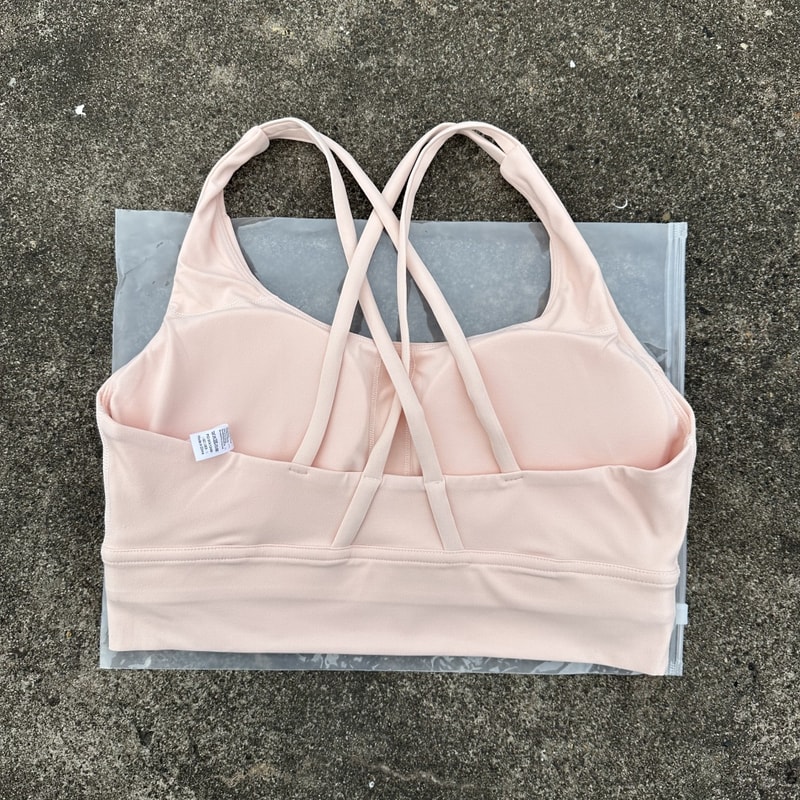 Solid Color Women Cross Back Fitness Sport Bra, High Strength Tight Top, Gym Yoga Underwear with Chest Pad, Comprehensiv