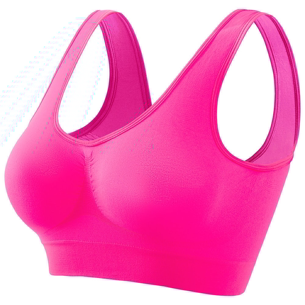 Women Sports Bra Large Size Seamless Underwear No Steel Ring Removable Chest Pad Running Sport Yoga 4