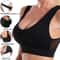 Hollow Out Women Sport Bra Fitness Yoga Running Vest Wireless Gym Top Padded Crop Tops Breathable U 1