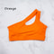 Sexy One Shoulder Sports Bra For Women QuickDrying Yoga Top Vest Gym Running Fitness Underwear Comf 10