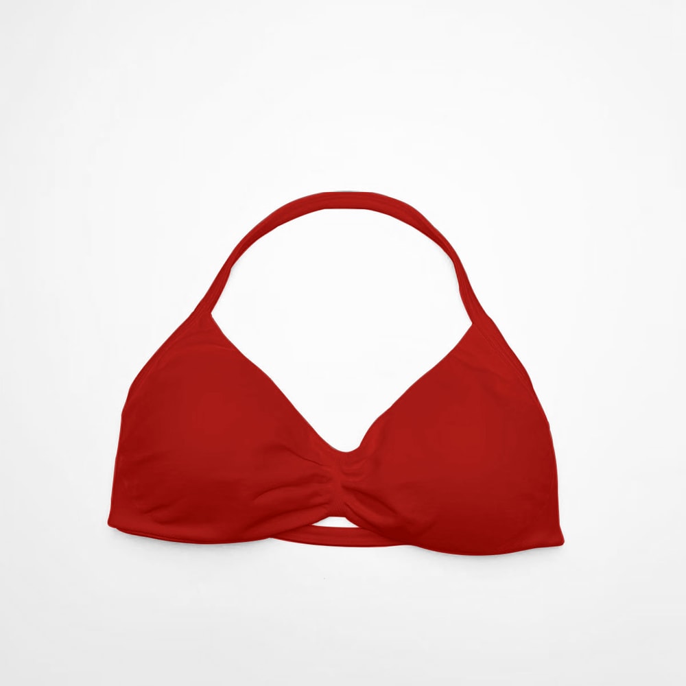 Strappy Bra Gym Top Women High Support Thin Strap Sports Bra Seamless Halter Yoga Workout Underwear 18