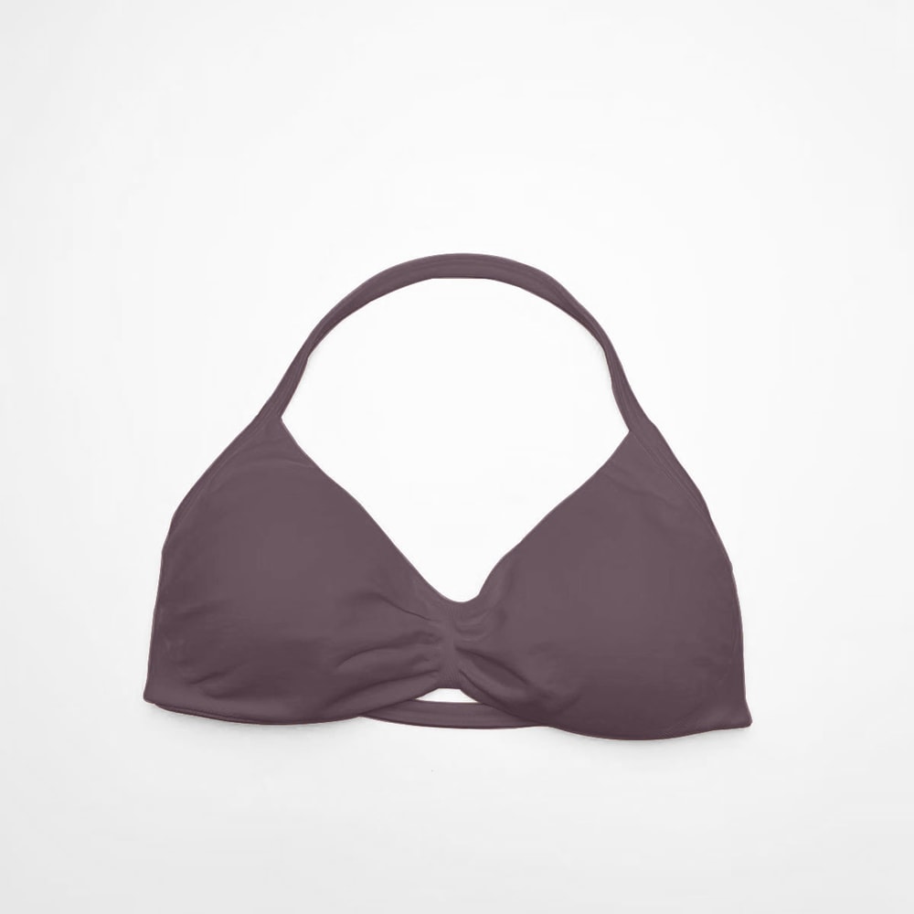 Strappy Bra Gym Top Women High Support Thin Strap Sports Bra Seamless Halter Yoga Workout Underwear 30