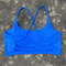 Women Fitness Sport Bra Top Gym Yoga Underwear Athletic With Chest Pad Uneck Spaghetti Straps Cross 8