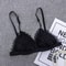 Women Sexy Lace Bra Wire Free Unpadded Lingerie Floral Lace Bralette Female Ultra Thin Sexy Brassie