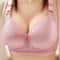 Comfortable Breathable Adjustable Brassiere Thin Section Without Steel Ring Bra Side Gathering Bra 3