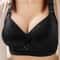 Comfortable Breathable Adjustable Brassiere Thin Section Without Steel Ring Bra Side Gathering Bra 0