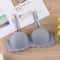 Thin Onepiece Seamless Womens Bra Detachable Shoulder Strap Gathered Bralette Comfortable Sleep Bra 6