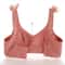 Beautiful Back Large Size Soft Support Push-up Bra For Women, Seamless One-piece, Wire-free Adjustable Sports Thin Bra