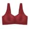 Beautiful Back Large Size Soft Support Push-up Bra For Women, Seamless One-piece, Wire-free Adjustable Sports Thin Bra