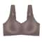 Beautiful Back Large Size Soft Support Push-up Bra For Women, Seamless One-piece, Wire-free Adjustable Sports Thin Bra