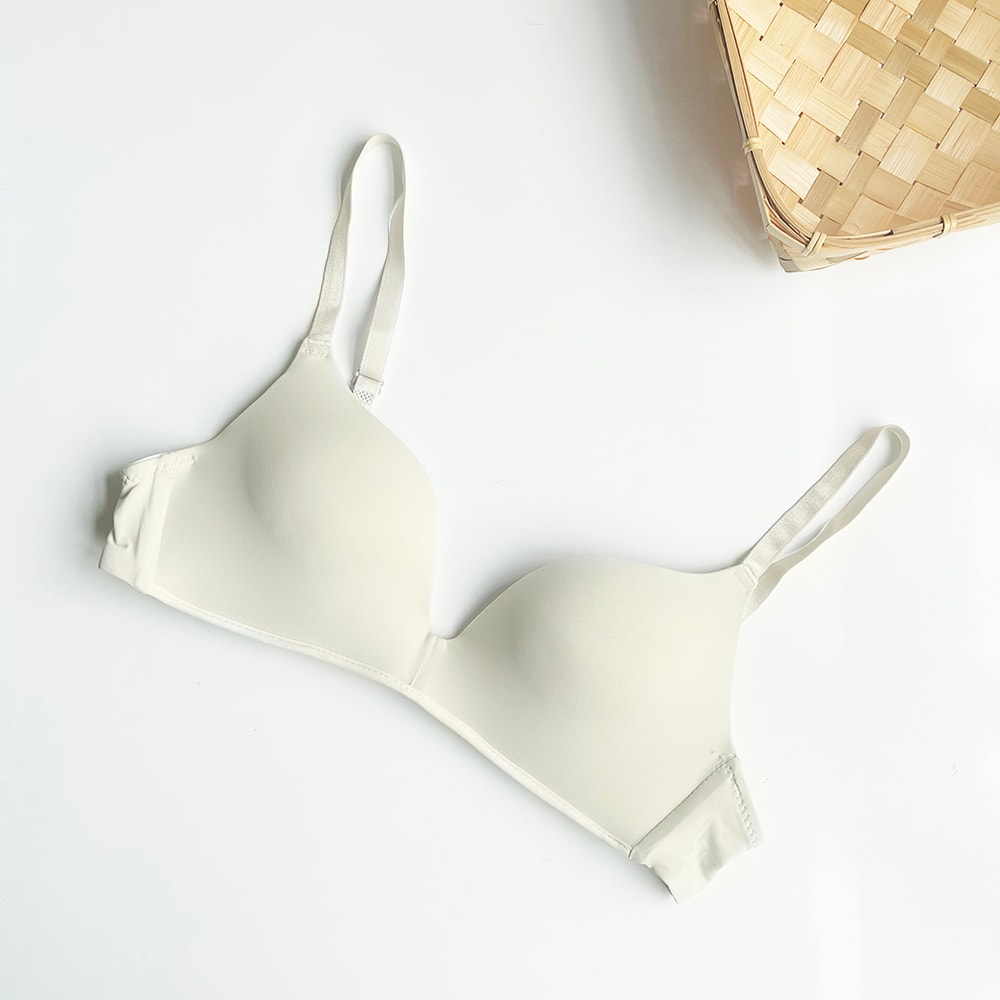 Ice Silk Bra for Women, Comfort Wireless Gather, Sexy Underwear for Women, Push Up Simple Lingerie, Seamless Brassiere