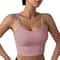 Yoga Underwear Women Breathable Solid UShaped Sports Bra Top Gym Athletic Tight Workout Vest With C 4