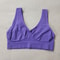 Seamless Bra Vest Women Sleep Underwear Yoga Sports Big Size Brassiere Top No Sponge Insert Pad Bra 10