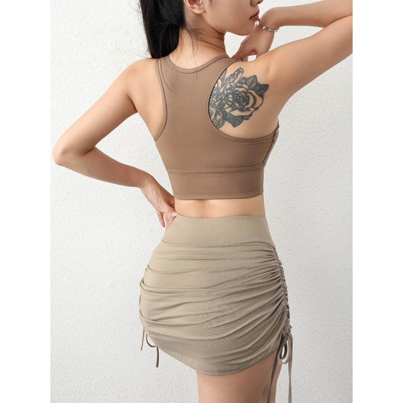 Sexy Women's Sports Bra Top, Tight Elastic Gym Sports Bra, Yoga Crop Top, Stretch Women Sports Underwear for Active Wear