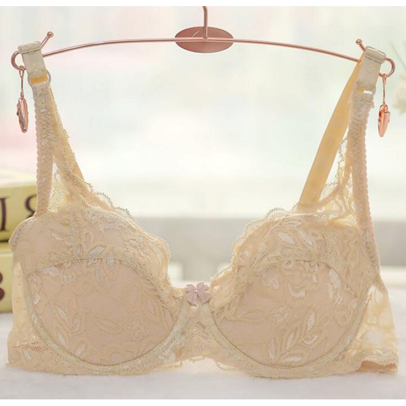 Summer Push Up Bra Breathable Lace Bras Sexy Underwear For Women Bralette Lingerie Intimates Ropa I