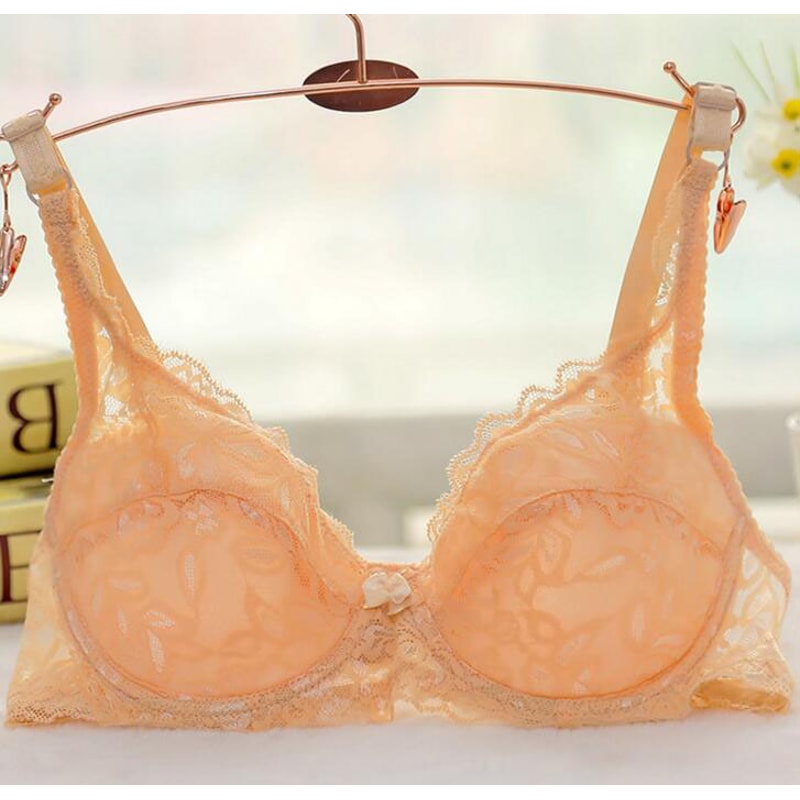 Summer Push Up Bra Breathable Lace Bras Sexy Underwear For Women Bralette Lingerie Intimates Ropa I