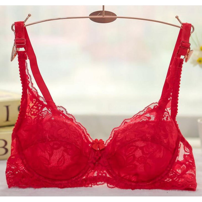 Summer Push Up Bra Breathable Lace Bras Sexy Underwear For Women Bralette Lingerie Intimates Ropa I