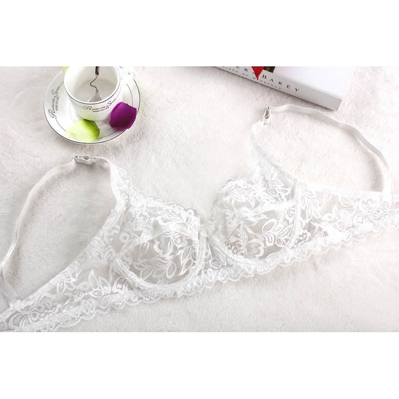 Summer Push Up Bra Breathable Lace Bras Sexy Underwear For Women Bralette Lingerie Intimates Ropa I