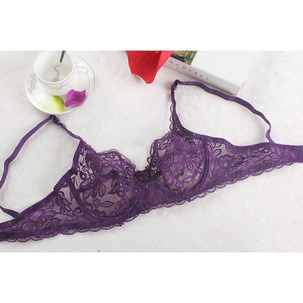 Summer Push Up Bra Breathable Lace Bras Sexy Underwear For Women Bralette Lingerie Intimates Ropa I