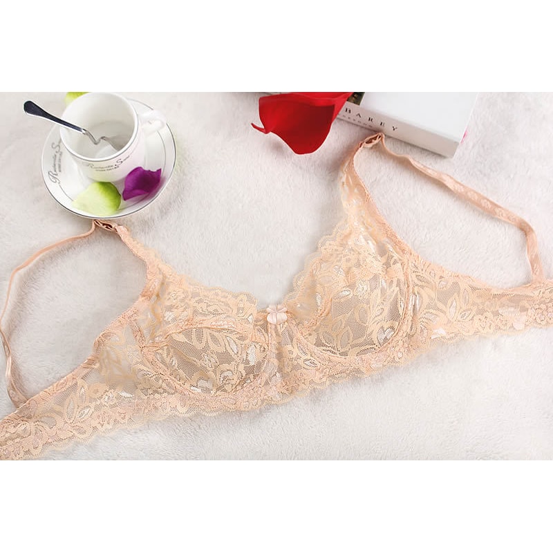 Summer Push Up Bra Breathable Lace Bras Sexy Underwear For Women Bralette Lingerie Intimates Ropa I