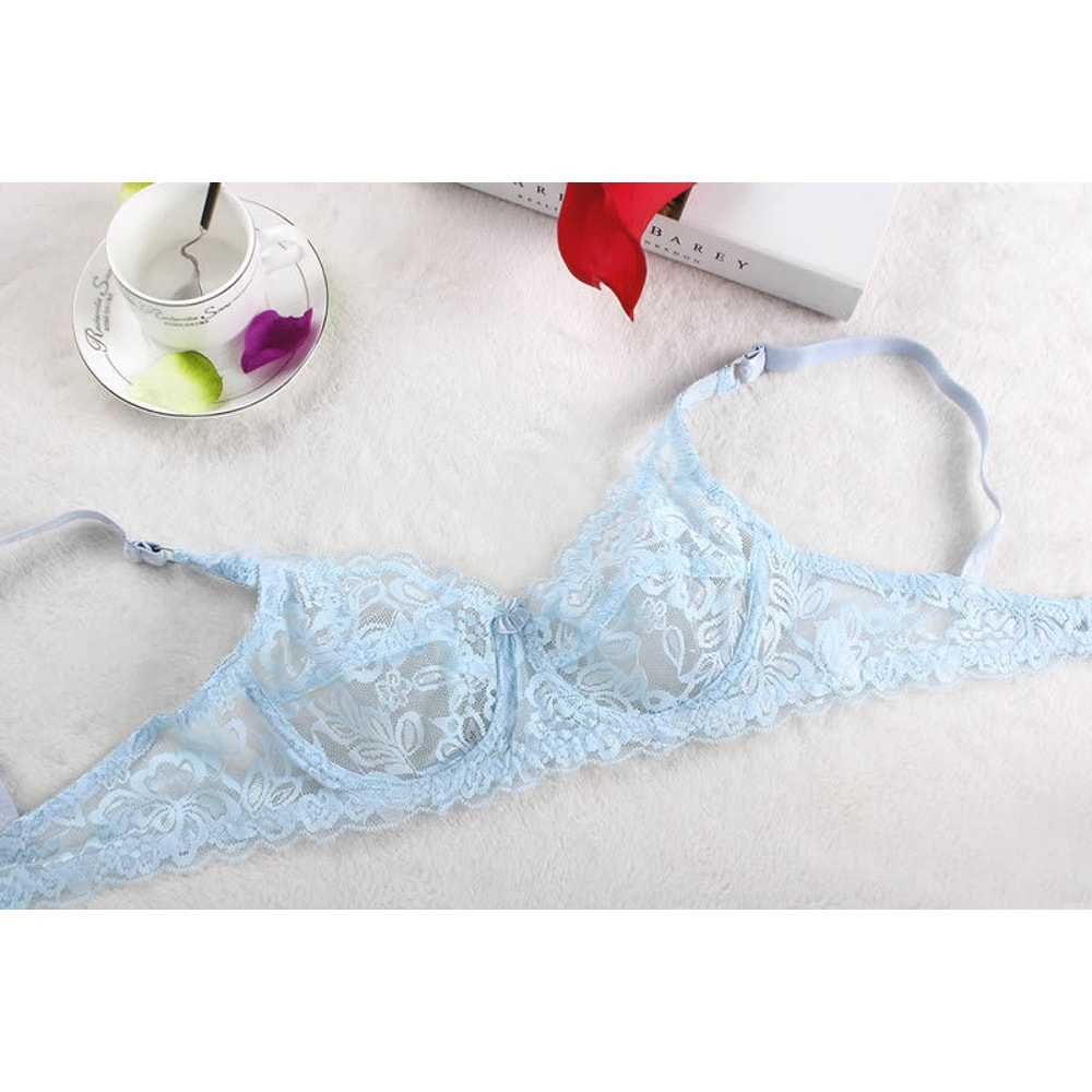 Summer Push Up Bra Breathable Lace Bras Sexy Underwear For Women Bralette Lingerie Intimates Ropa I